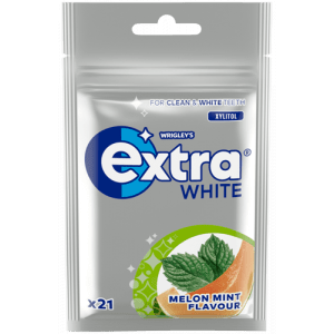 Extra White melon mint påse x30