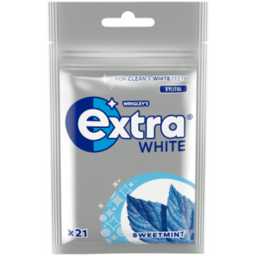 Extra White sweet mint påse x30