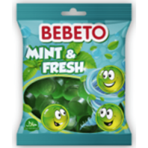 Bebeto Mint & Fresh 80g x12