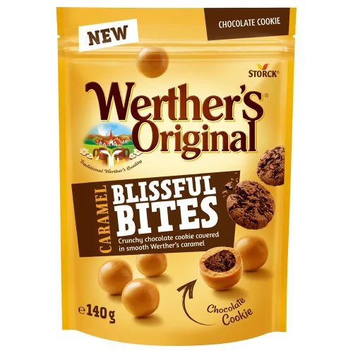 Werther's Blissful Bites Choc cookie 140gx12st