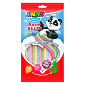 Jimmy Sour Belt Rainbow 80gx12st