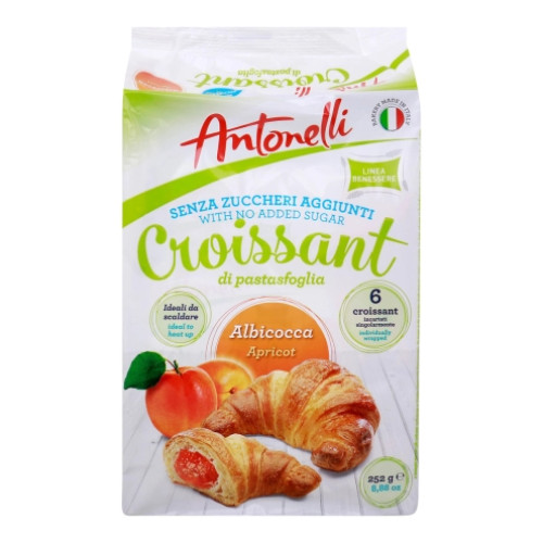 Antonelli Croissant Peach 5p X 250 Gx8st
