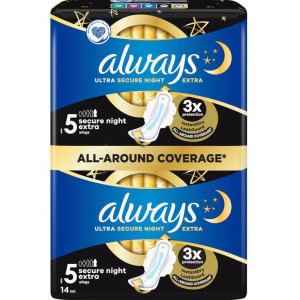 ALWAYS BINDA Ultra Night Extra 14-P X 12