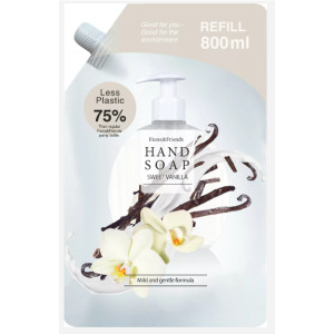 Fiona&Friends Tvål  Vanilla 800 ml x 8st