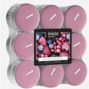 Doft värmeljus Frozen Berries 18px18 st