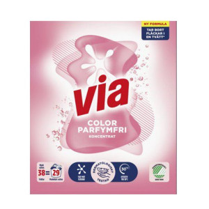 VIA TVÄTTMEDEL Color Parfymfri 760gKG X 10 st