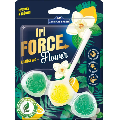 General Fresh WC Block Tri-Force Flower C&J 45gx11st