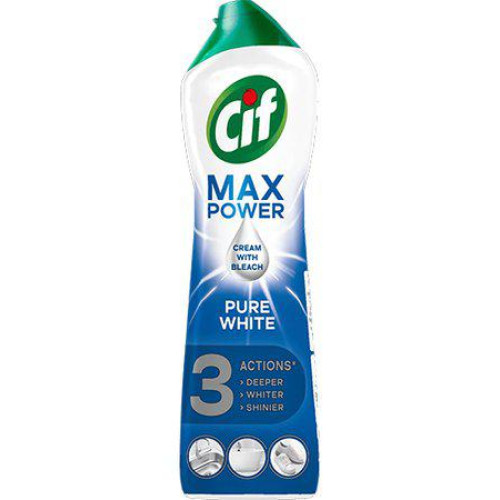 Cif Cream Rengörningsmedel Pure White 500 Ml X 8