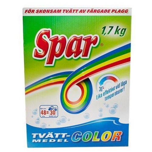 Spar Tvättmedel Color 1.7 Kg X 6