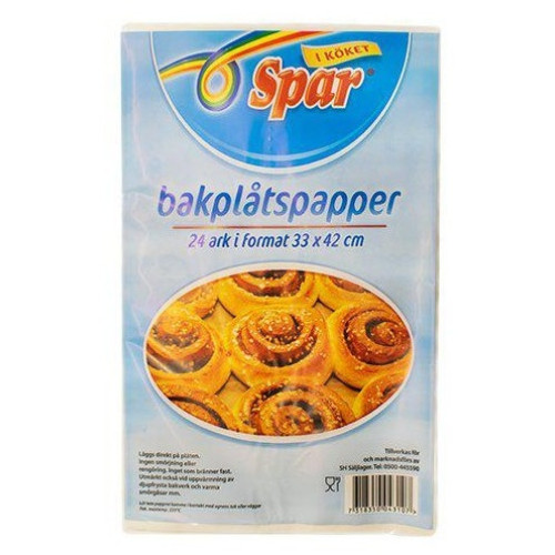 SPAR 24 X30  BAKPLÅTSPAPPER
