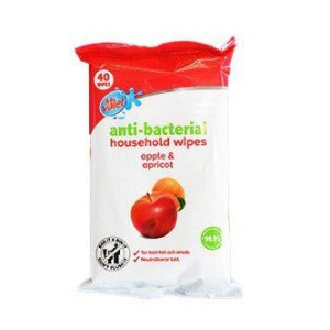 VÅTSERVETT ANTIBAKTE 40px10st