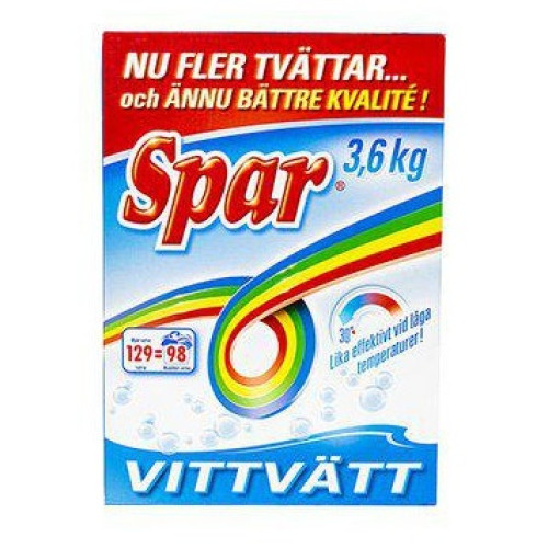 Spar Tvättmedel Vittvätt 1.7 Kg X 6