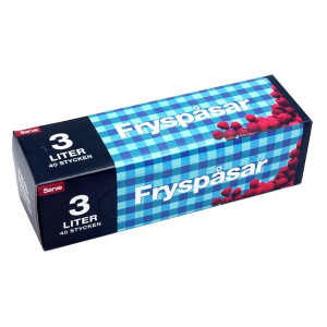 Fryspåsar 3 liter 30 pack 12st i låda