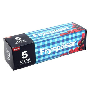 Fryspåsar 5 liter 25 pack x12st