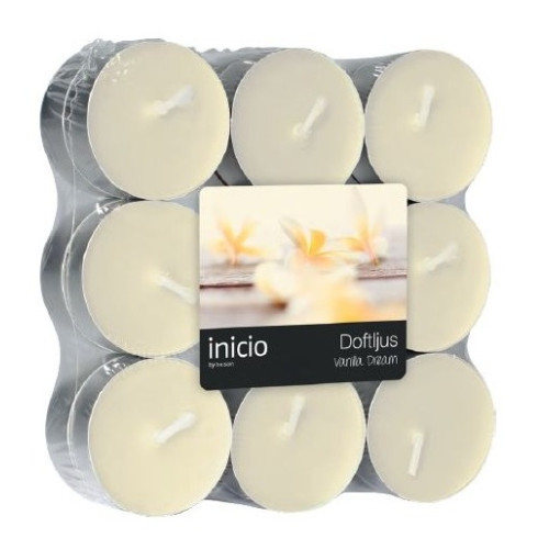 Doftvärmeljus 18st Vanilla Dream 4 h 18p