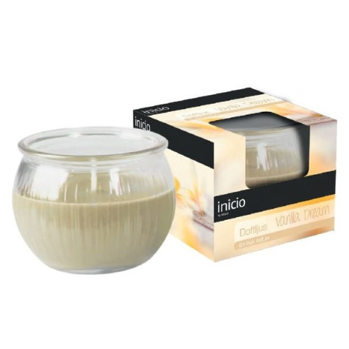 Doftljus 12st i ask Vanilla Dream 20 h