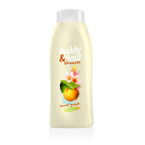 Buddy & Soul shower Sweet peach 500 mlx12
