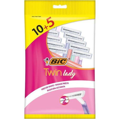 BIC RAKHYVEL Twin Lady 15-P X 10st