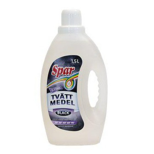 SPAR FLYTANDE TVÄTTMEDEL Black 1,5 L X 6