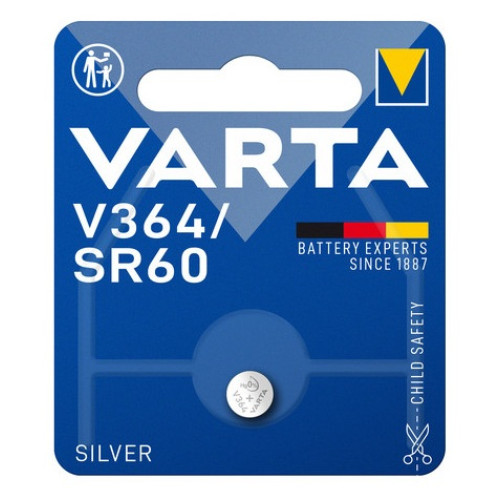 Varta Batteri knappcell V364 X 10st