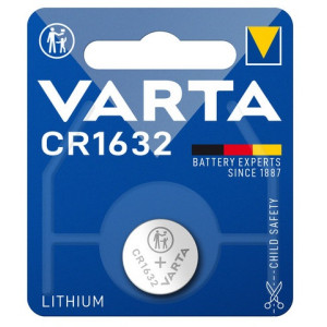 Varta Batteri knappcell CR1632 3V X 10st