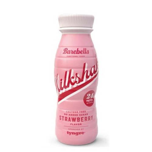 MILKSHAKE JORDGUBB 33CL BAREBELLS - 8 st
