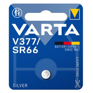Varta Batteri knappcell SR66 V377 1,55V X 10st
