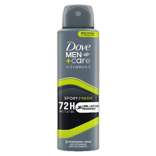 Dove Sport Fresh Spray Men* 150 Ml X 6