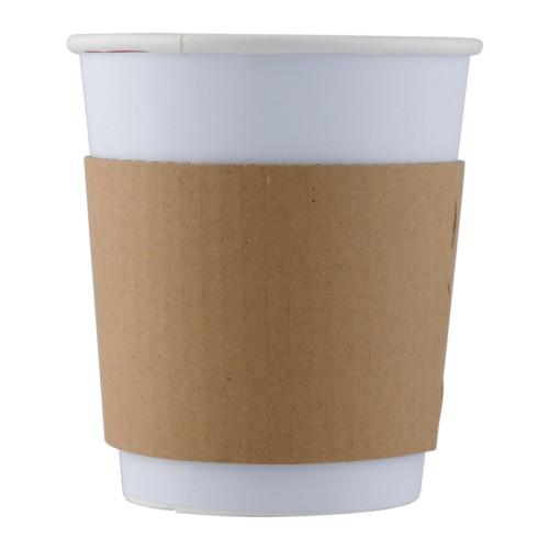 Kaffe krage brun för mugg 200 st