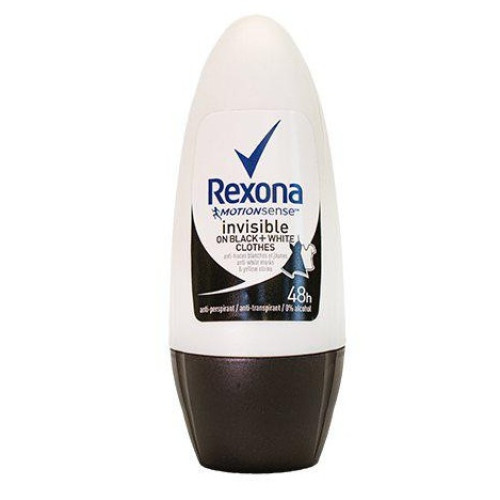 REXONA ROLL-ON Invisible Black&White* 50 ML X 6