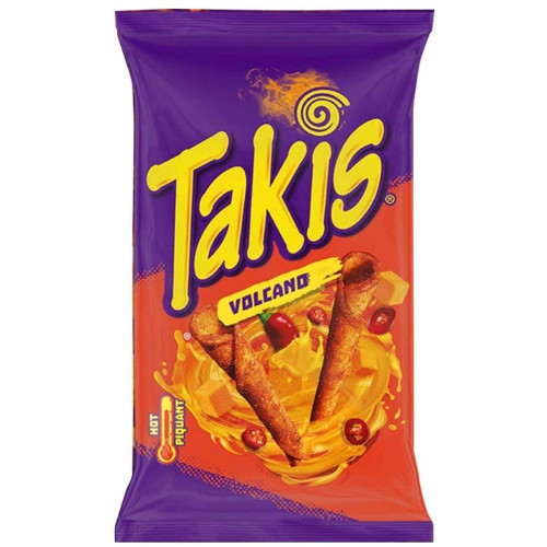 Takis Queso Volcano 100g X 18st