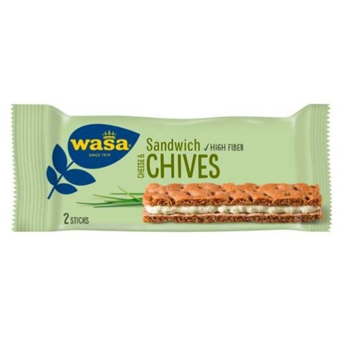 wasa Sandwich Cheese & Chives 24 x 37 g