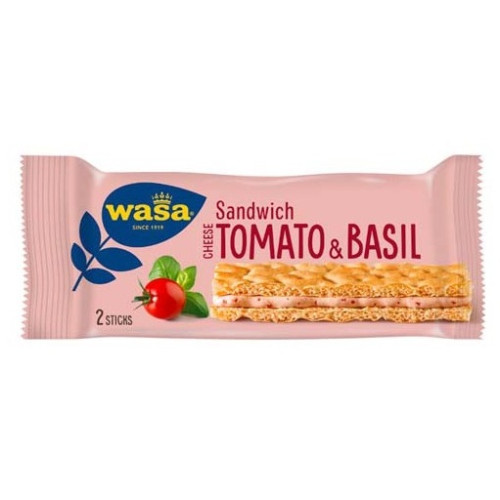 wasa Sandwich Cheese Tomato & Basil 24 x 40 g