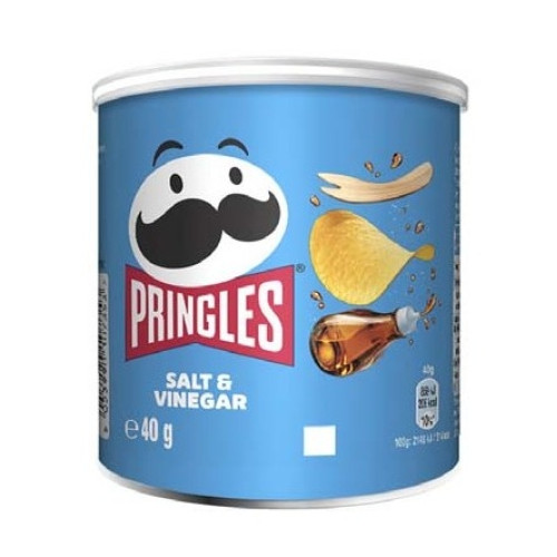 PRINGLES SALT & VINEGAR 40gx12st