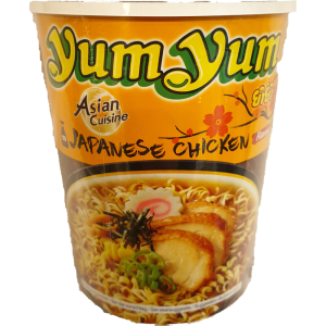 Yum Yum Cup Japanska Chicken 70g X12 St