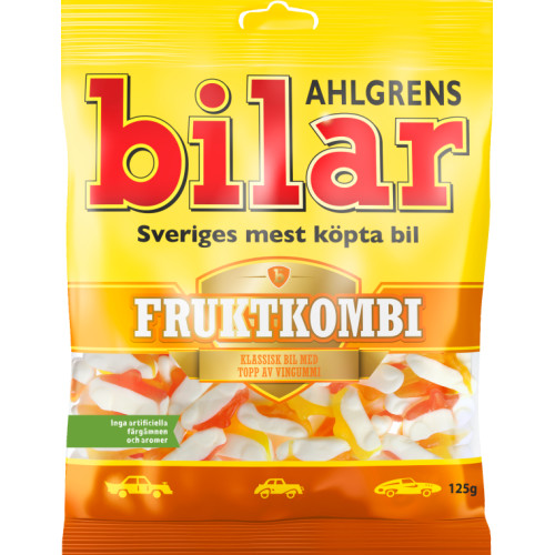 bilar Fruktkombi 125g12st