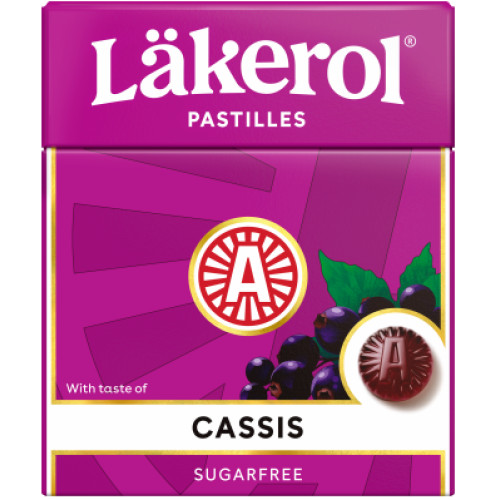 Läkerol Cassis25g24st