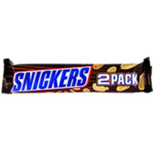 Snickers 2-pack 75g 24 st