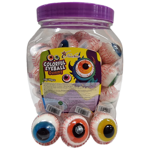 EYE 3D  Gummy candy color  50X18gr