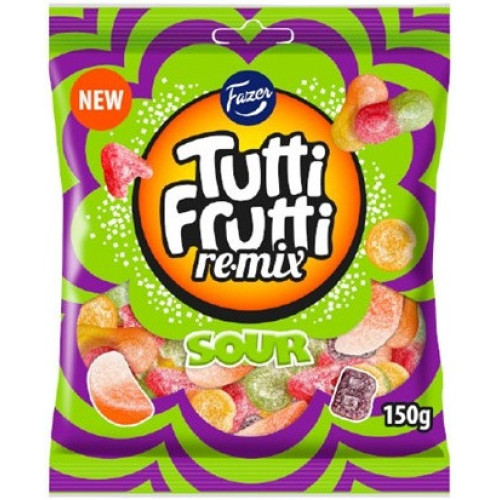 Tutti Frutti Remix Sour 150G x12st