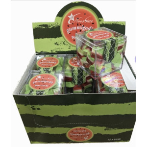 watermellon gummy små burk 12x80gr
