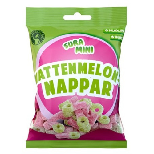 S-MÄRKE SURA MINI VATTENMELONSNAPPAR 70G x18st