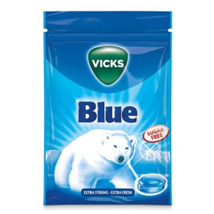 VICKS BLUE SF. PÅSE 72 GR x20st