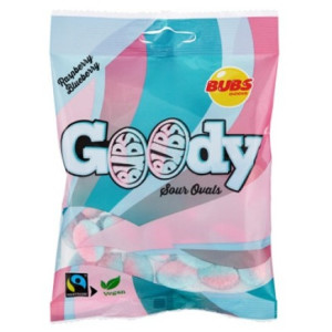 bubs RASPBERRY/BLUEBERRY 90G x 12st
