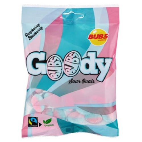 bubs RASPBERRY/BLUEBERRY 90G x 12st