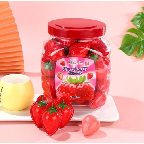 eye 3D jordgubb  gummy 50x18gr