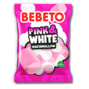 Bebeto Marshmallow Pink & White 60g X12(02-07-2026)