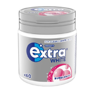 Extra White Bubble Mint Stor Burk 84gx6st