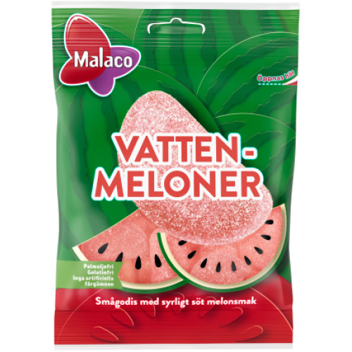 Malaco Vattenmeloner 90 gx14st