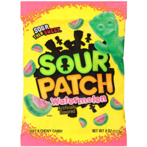 Sour Patch Kids Watermelon  Peach 160g x 10